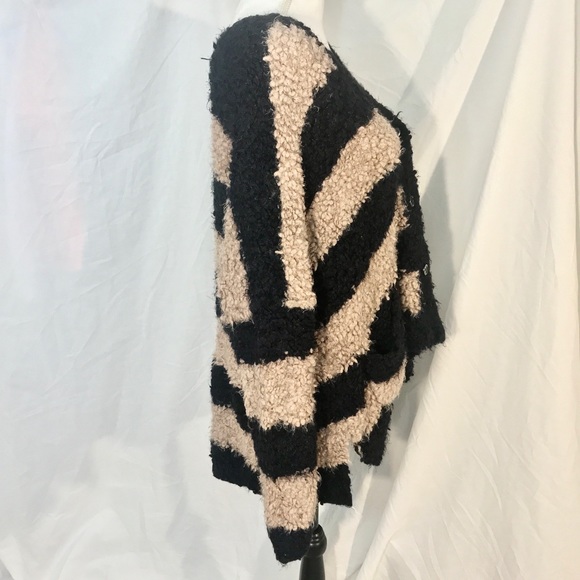 COPY - Free People Marshmallow Striped Fuzzy Cardigan - Picture 8 of 8